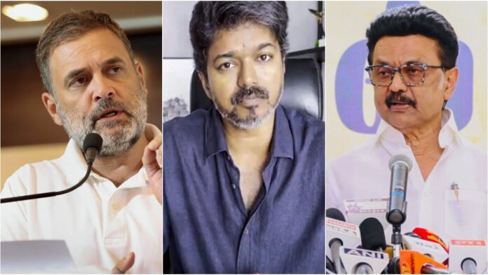 Congress broke the DMK alliance.. Now everything is Vijay!? Congress broke the DMK alliance.. Now everything is Vijay!?