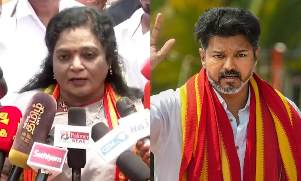 Vijay should also join BJP...or else he should go back to cinema!! Top head of BJP warned!!