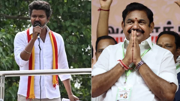 AIADMK minister who met TVK's top head.. Meeting threatened for admission!!