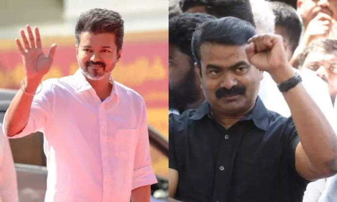 Seeman who will accompany Vijay.. What the brother said is very correct!! Bask in the joy!! Seeman who will accompany Vijay.. What the brother said is very correct!! Bask in the joy!!