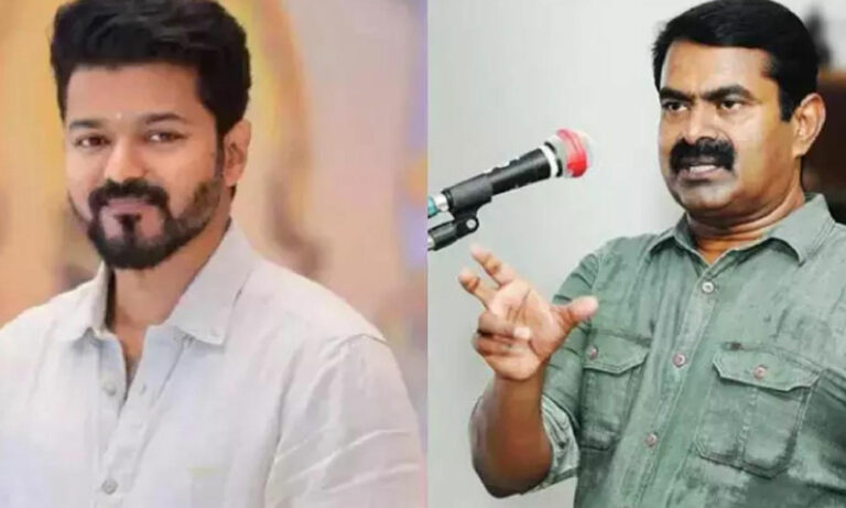 சீமானும் விஜய்யும் பாஜகவின் பி டீம்.. மவுசு குறைந்த நாதக!! ஓப்பனாக பேசிய விசிகவின் டாப் தலை!!