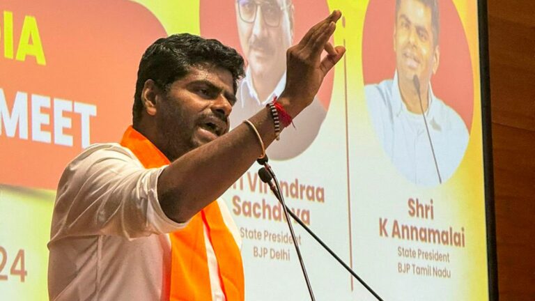 Set aside the assembly elections.. Annamalai gave a shock!! The top of Delhi is shaken!!