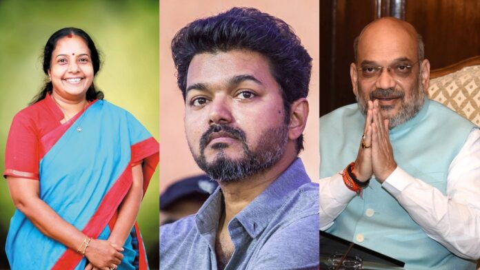 Vijay to meet BJP leader.. Good news from Vanathi Srinivasan!!