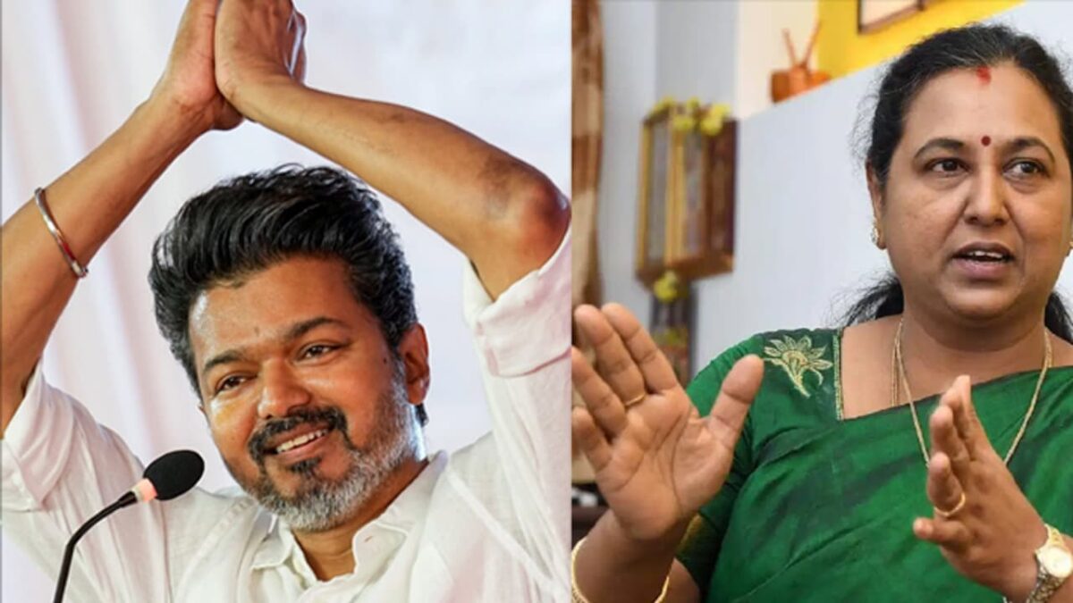 DMDK who changed the root.. Premalatha broke open and spoke!! Commander in Happy Mode!!