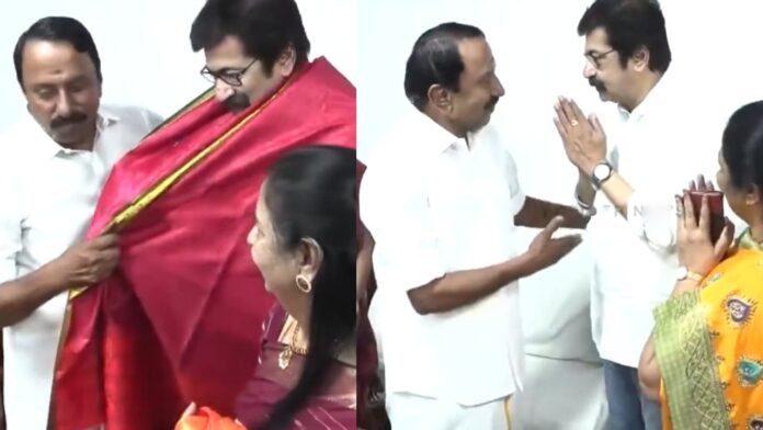 Sengottaiyan who also defeated the actor in the trap..Vijay Happy Annachi!! Sengottaiyan who also defeated the actor in the trap..Vijay Happy Annachi!!