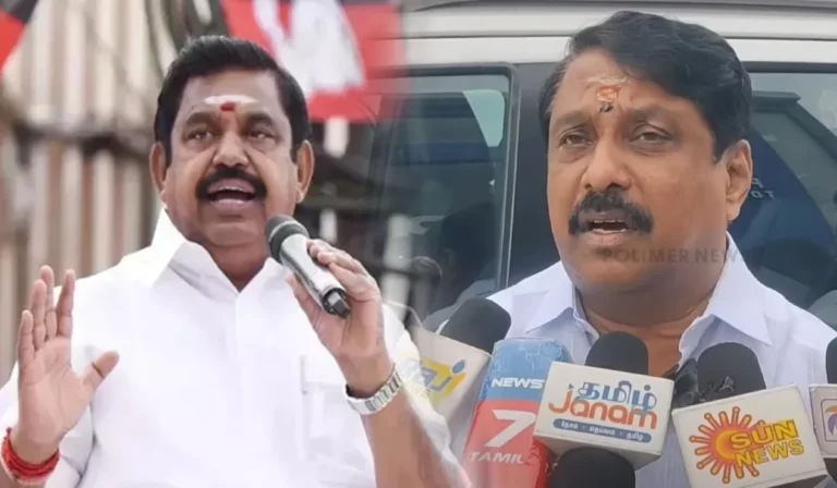 Split in EPS stronghold..Naynar returning against AIADMK..OPS re-entry..