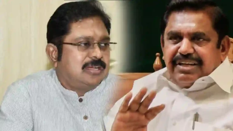 The final AIADMK-AMMK alliance.. TTV Dhinakaran broke the suspense.. EPS in Khushi..