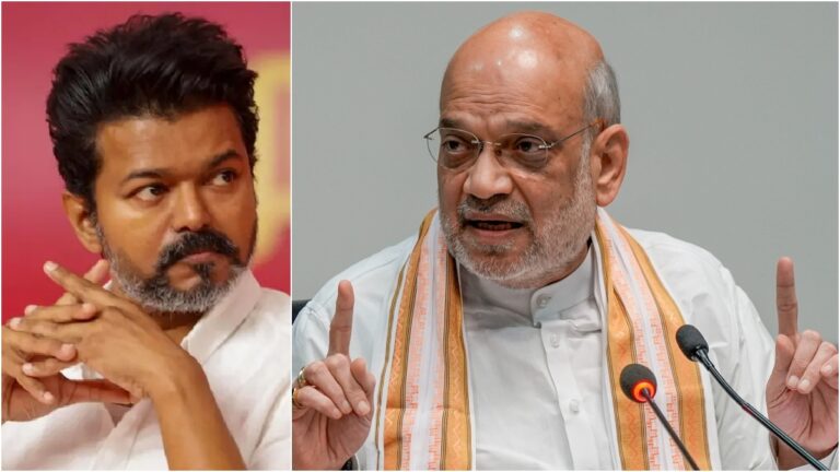 Reports have surfaced that Vijay has been threatened by the Center to send him to jail in the Karur case for not forming an alliance with the BJP.